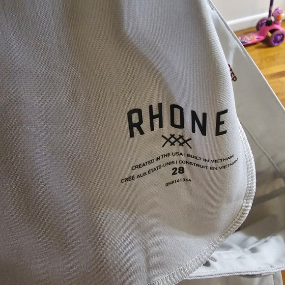 Rhone Commute Pants Beige Chinos Khakis Men's Size 28x30 - Picture 7 of 8